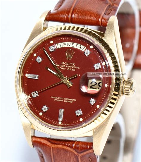 rolex uhren herren lederarmband|Rolex herren armband.